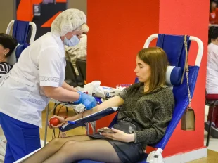 Около 40 литров крови сдали для маленьких пациентов в Балашихе